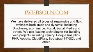 iwebsoln - web and digital service