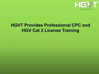 hgvt provides professional
