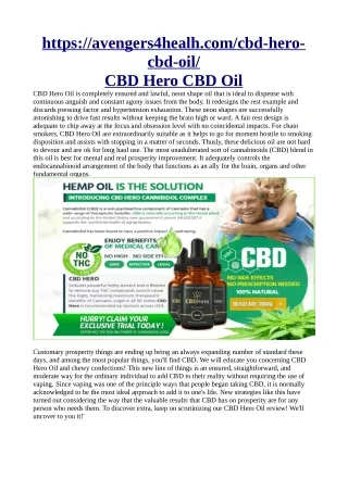 https://avengers4healh.com/cbd-hero-cbd-oil/