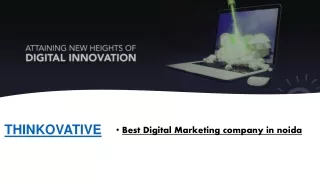 Best digital marketing company in noida - THINKOVATIVE