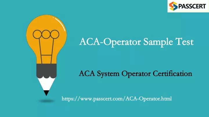 aca operator sample test aca operator sample test