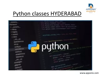 python classes hyderabad