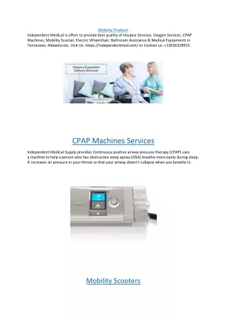 mobility products