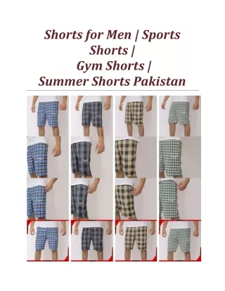 Shorts for Men