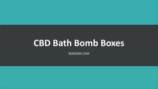 cbd bath bomb boxes