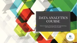 data analytics course