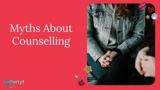 myths about counselling