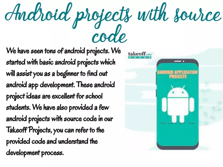 android projects with source code we have seen