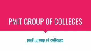 pmitcolleges.org 10th Aug