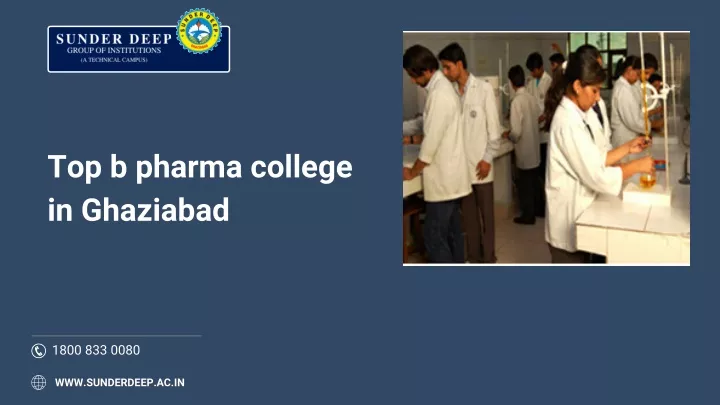 top b pharma college in ghaziabad