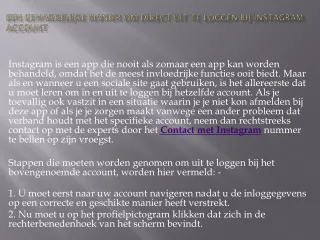 Bellen Instagram nederland vraag ons om online hulp