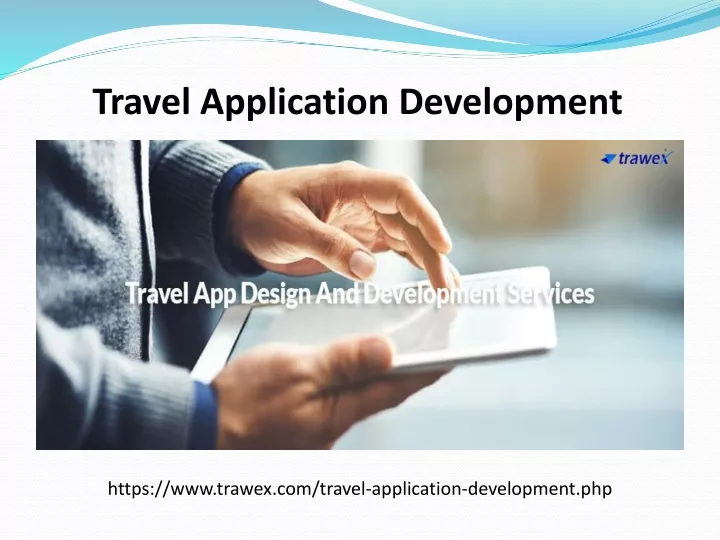 travel application development