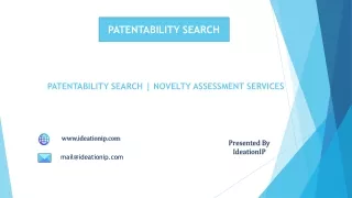 Novelty Assessment Services | Patentability Search in Mumbai