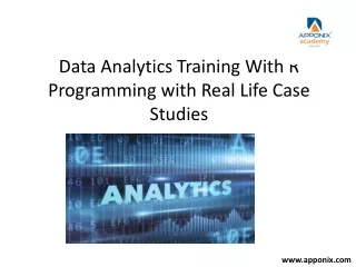 data analytics training with r programming with real life case studies