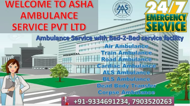 welcome to asha ambulance service pvt ltd