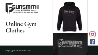 Best Online Gym Clothes - Gunsmith Fitness