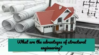 Advantage of structural engineering