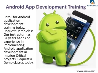 android a pp development training