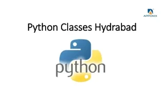 Python Classes Hydrabad