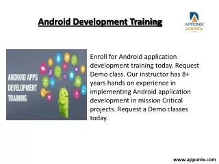 App development course