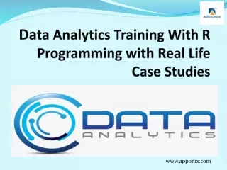 da ta analytics training with r programming with real life case studies