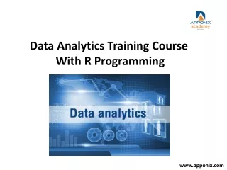 Data analytics courses - Apponix Technologies