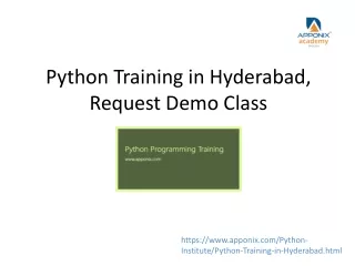 python training in hyderabad request demo class