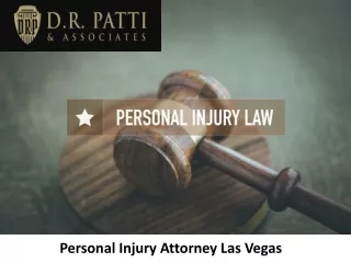Personal Injury Attorney Las Vegas