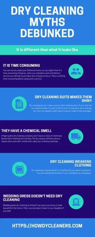 Dry cleaning myths debunked