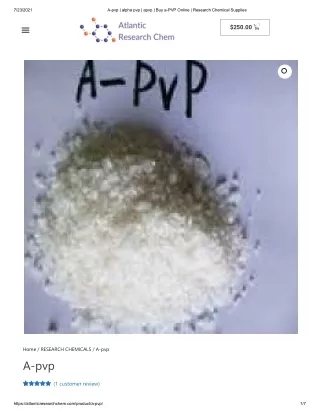 A-pvp _ alpha pvp _ apvp _ Buy a-PVP Online _ Research Chemical Supplies