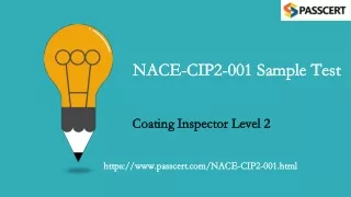 nace cip2 001 sample test nace cip2 001 sample