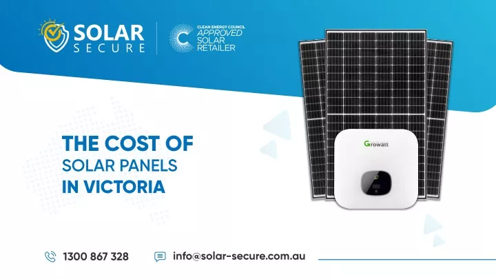 the cost of solar panels in victoria
