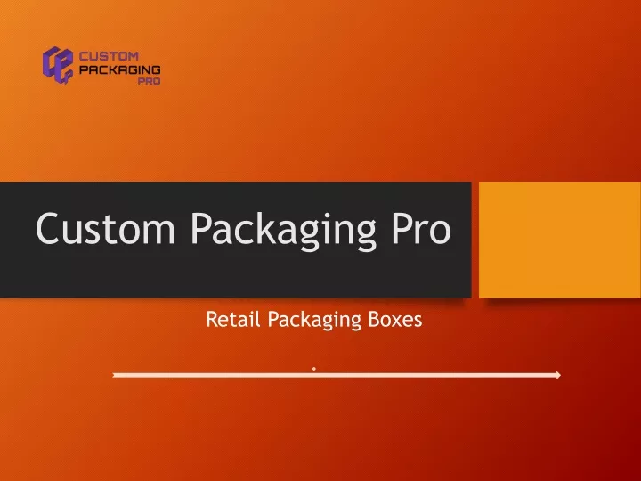 custom packaging pro