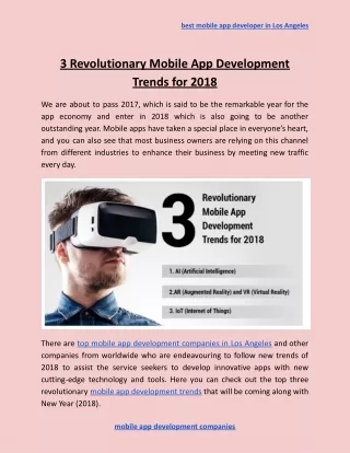 best mobile app developer in los angeles