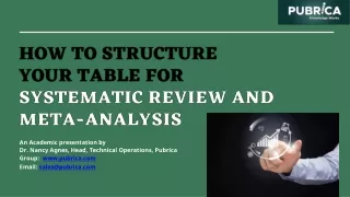 an academic presentation by dr nancy agnes head