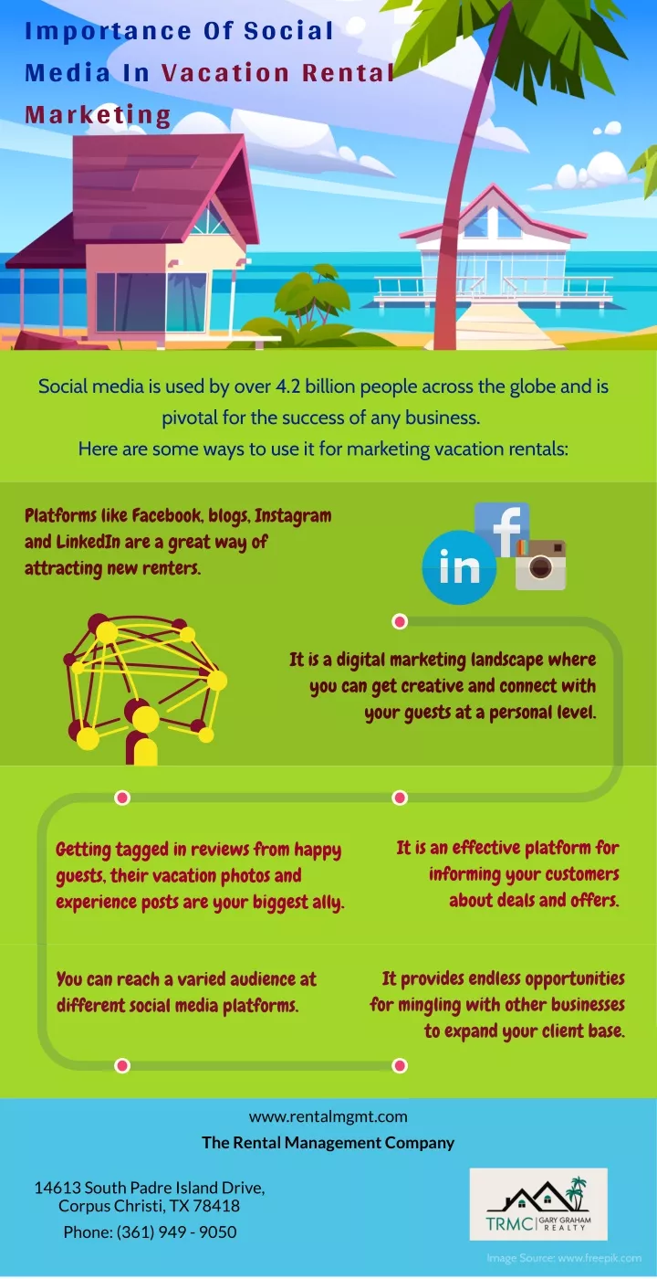importance of social media in vacation rental
