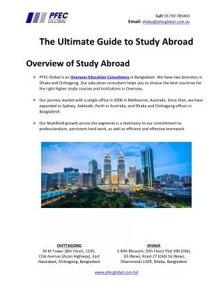 The Ultimate Guide to Study Abroad