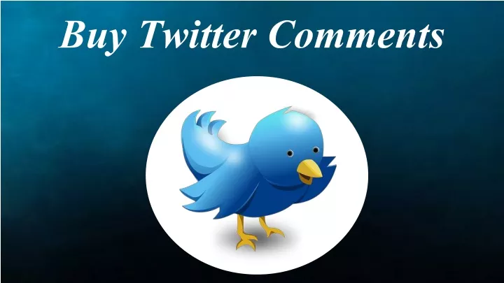 buy twitter comments
