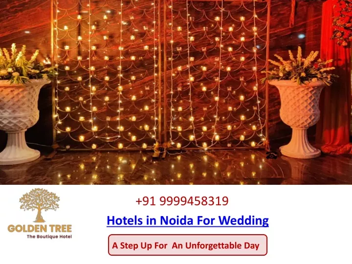 hotels in noida for wedding