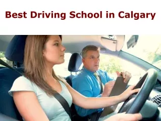 Best Driving School in Calgary