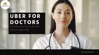 Uber for doctors| On Demand Doctors App