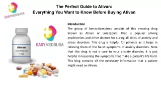 the perfect guide to ativan everything you want