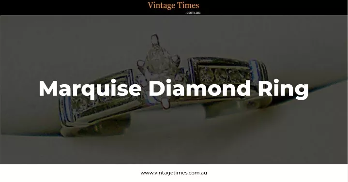 marquise diamond ring