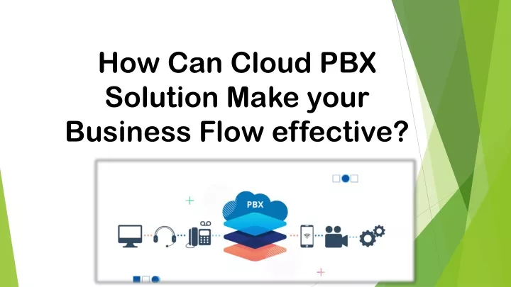 how can cloud pbx solution make your business