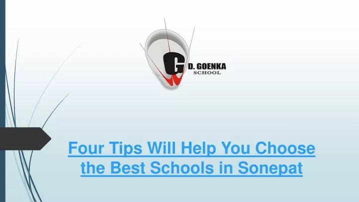 four tips will help you choose the best schools in sonepat