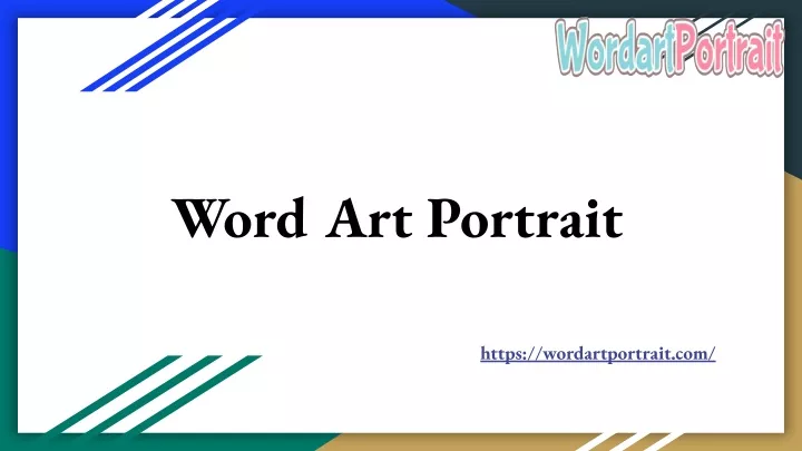 word art portrait