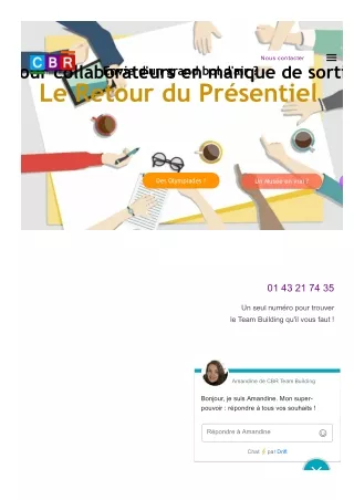 Team Building à Paris, Lyon, Bordeaux, Nice, Cannes... - CBR Team Building