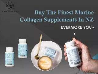 buy the finest marine collagen supplements in nz