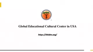 Global Educational Cultural Center in USA and Hon. Kaushalya Siriwardana