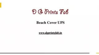 Get Beach Cover UPS Online at Best Prices